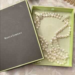 Ross-Simons Cream Pearl Necklace